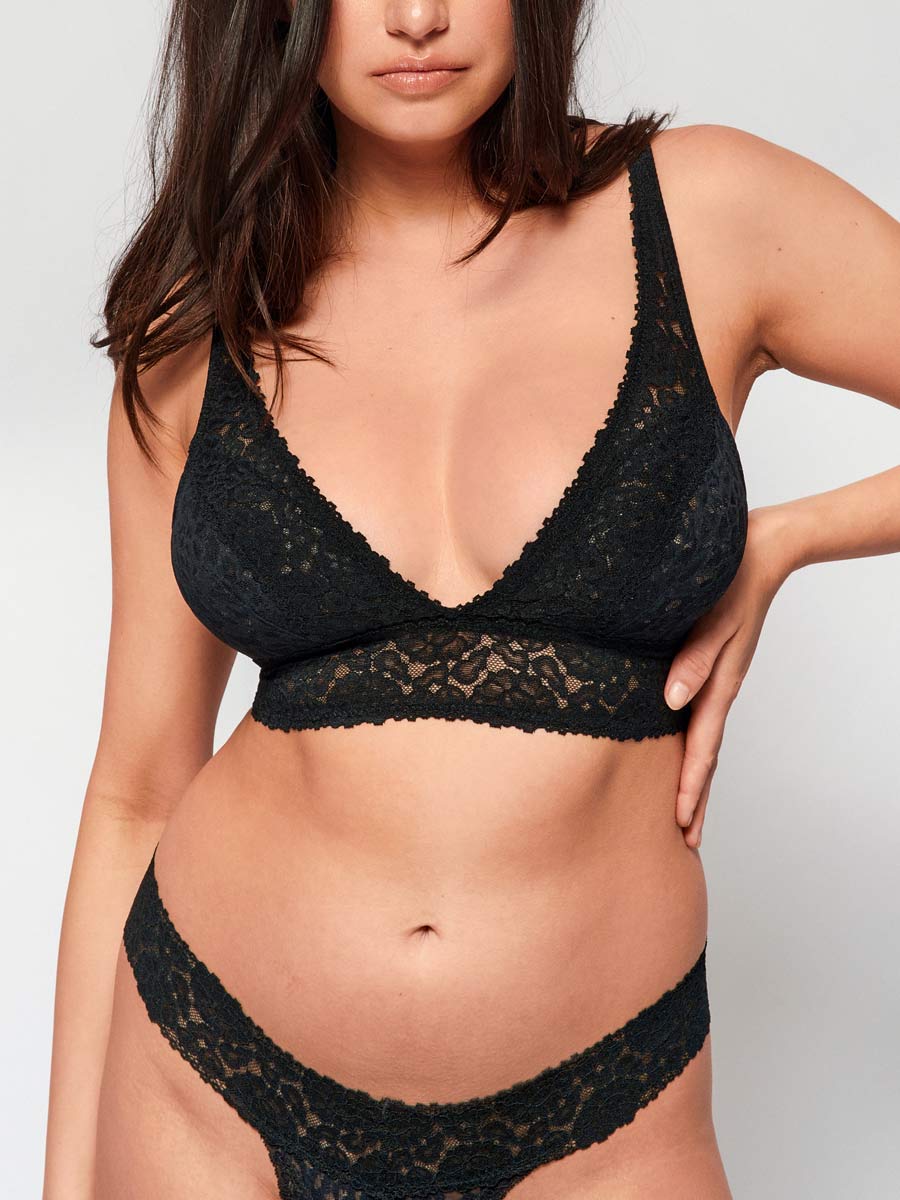 Luxe-Stretch Full-Bust Plunge Bra