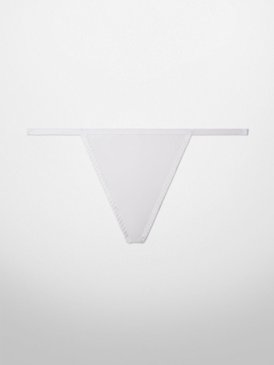 SUZE® V-String Underwear - White - LoveSuze