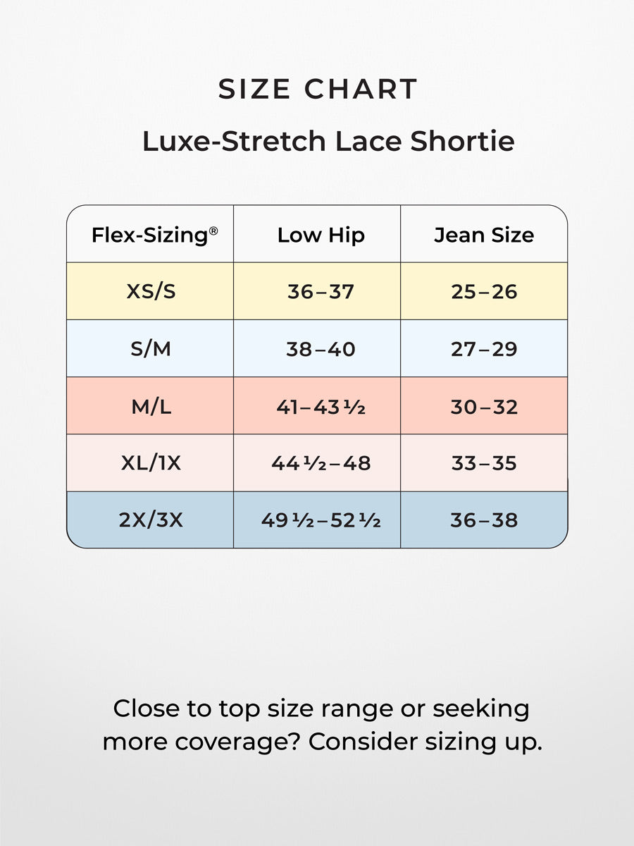Luxe-Stretch Lace Shortie