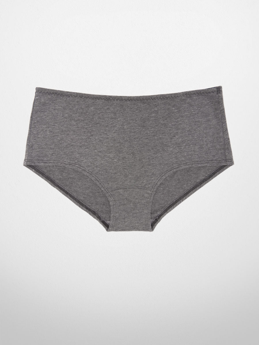 Comfort-Stretch Brief Underwear - Grey - LoveSuze