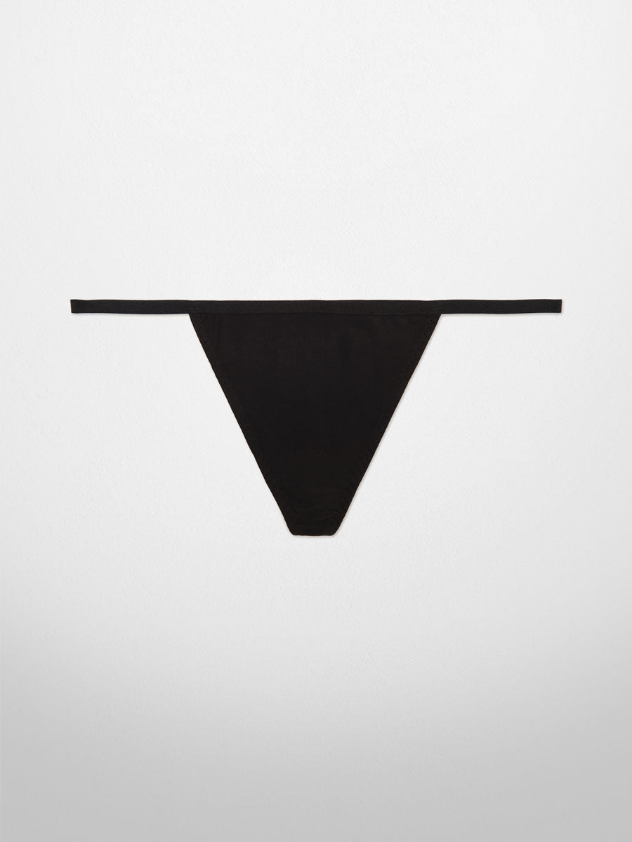 SUZE® V-String Underwear - Black - LoveSuze