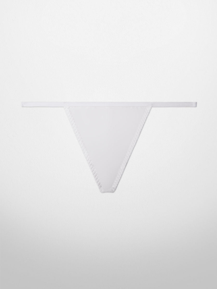 SUZE® V-String Underwear - White -  LoveSuze